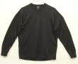 画像1: 00'S PATAGONIA "CAPILENE" クルーネック ロングスリーブ ブラック USA製 (VINTAGE)