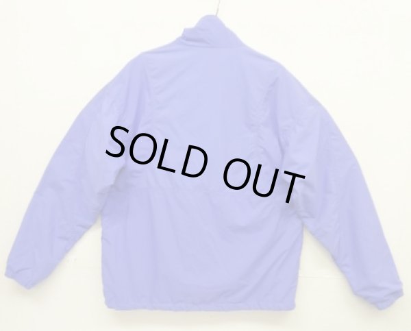 画像5: 90'S PATAGONIA 旧ロゴ ハーフジップ ナイロンアノラック ブルー USA製 (VINTAGE)