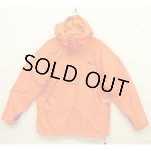 画像: 90'S PATAGONIA "NITRO ANORAK" 旧タグ ナイロン アノラック マンゴー (VINTAGE)