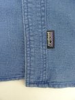 画像3: 90'S PATAGONIA ヘンプ 長袖シャツ インディゴ 香港製 (VINTAGE)