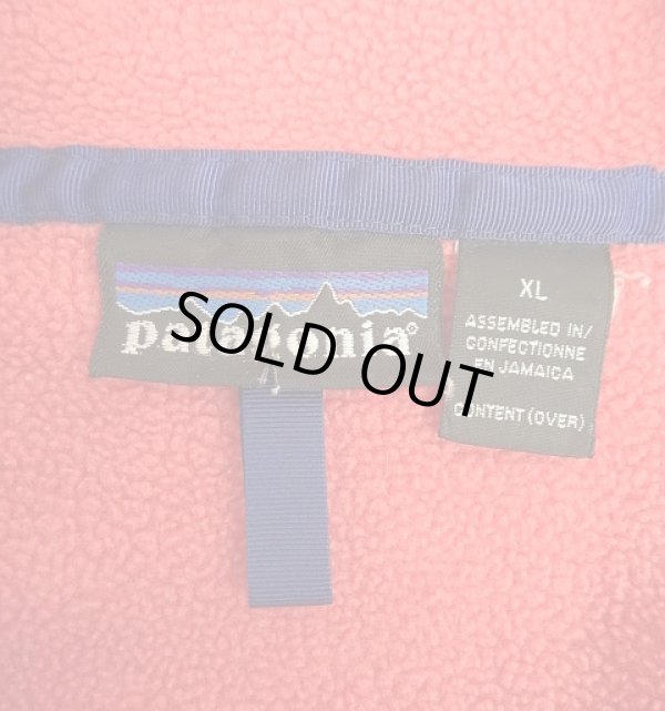 画像2: 90'S PATAGONIA ”SYNCHILLA SNAP-T" 雪無しタグ シンチラ スナップT サーモンピンク ジャマイカ製 (VINTAGE)