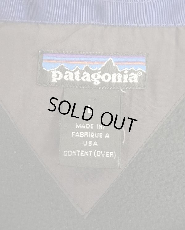 画像2: 90'S PATAGONIA "MICRO D-LUXE PULLOVER" マイクロフリース スナップT ブラック USA製 (VINTAGE)