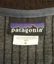 画像2: 05'S PATAGONIA 裾ロゴ Vネック ニット ダークブラウン USA製 (VINTAGE)