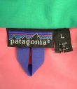 画像2: 90'S PATAGONIA 旧ロゴ ハーフジップ ナイロンアノラック ブルー USA製 (VINTAGE)