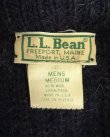 画像2: 90'S LL Bean アルパカ混 ドライバーズニット ネイビー USA製 (VINTAGE)
