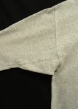 画像3: 80'S LL Bean by RUSSELL ATHLETIC 前V＆脇ガゼット スウェットシャツ ヘザーグレー USA製 (VINTAGE)