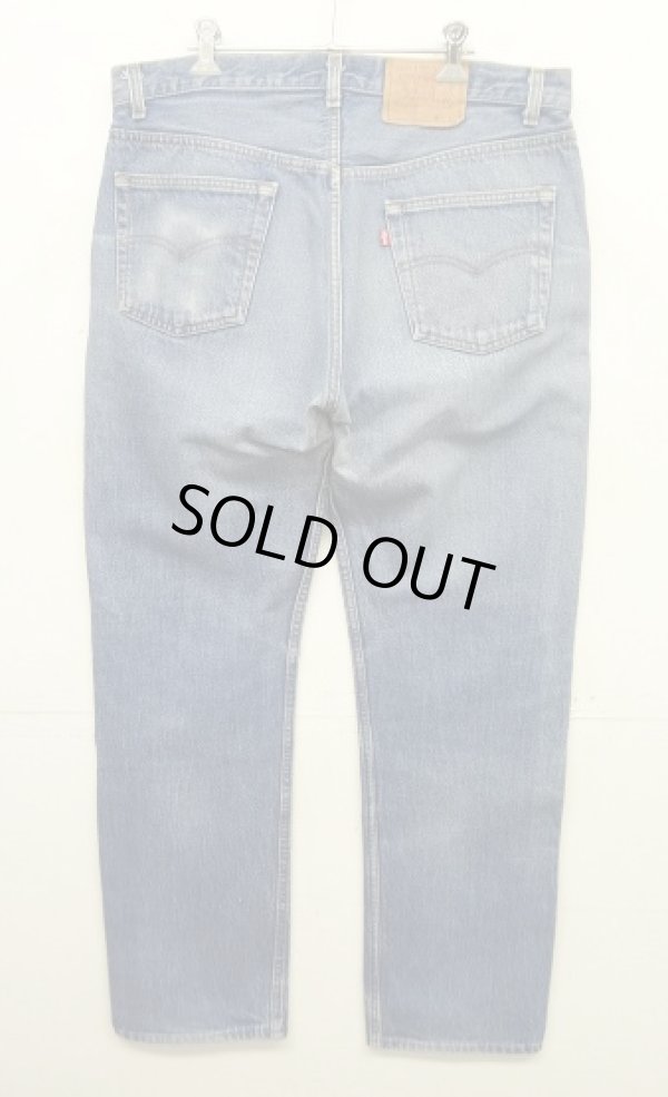 画像4: 80'S LEVIS 501 デニム インディゴ W36L32 USA製 (VINTAGE)