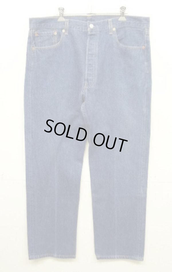 画像1: 90'S LEVIS 501 デニム インディゴ W38L30 USA製 (VINTAGE)