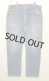 画像: 80'S LEVIS 501 デニム インディゴ W36L32 USA製 (VINTAGE)