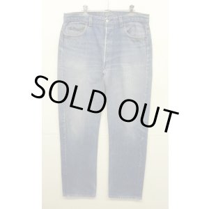 画像: 80'S LEVIS 501 デニム インディゴ W36L32 USA製 (VINTAGE)