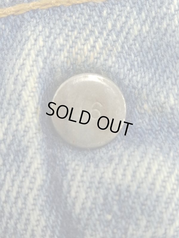 画像2: 70'S LEVIS 646 "16ボタン" ブーツカットデニム インディゴ 42TALONジップ W40L32 USA製 (VINTAGE)