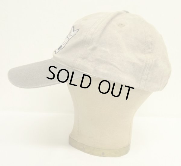 画像3: TWO FACE 6パネル ツートンカラー ベースボールキャップ カーキ/ベージュ (USED)