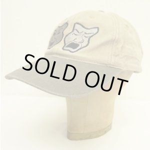 画像: TWO FACE 6パネル ツートンカラー ベースボールキャップ カーキ/ベージュ (USED)