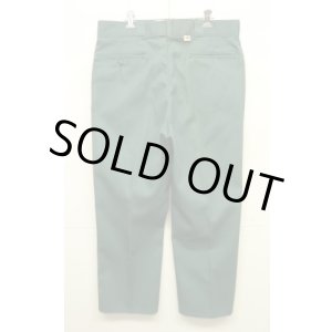 画像: 80'S DICKIES 874 チビタグ ワークパンツ グリーン W36L30 USA製 (DEADSTOCK)