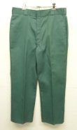 画像3: 80'S DICKIES 874 チビタグ ワークパンツ グリーン W36L30 USA製 (DEADSTOCK)