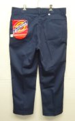 画像1: 80'S DICKIES 874 チビタグ ワークパンツ ネイビー YKKアルミジップ W40L29 USA製 (DEADSTOCK)