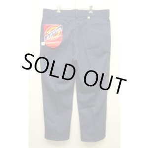 画像: 80'S DICKIES 874 チビタグ ワークパンツ ネイビー YKKアルミジップ W40L29 USA製 (DEADSTOCK)