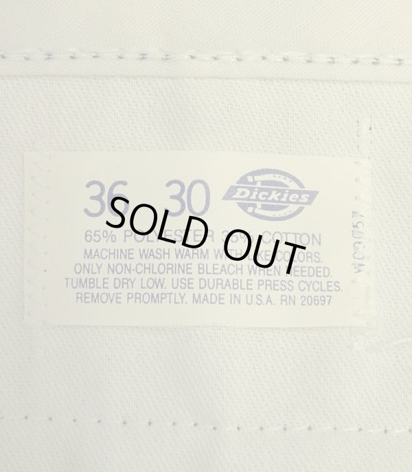 画像4: 80'S DICKIES 874 チビタグ ワークパンツ グリーン W36L30 USA製 (DEADSTOCK)