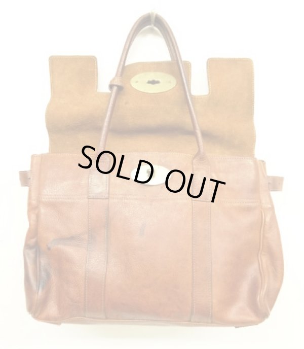 画像6: MULBERRY "BAYSWATER" レザーバッグ ブラウン イングランド製 (USED)