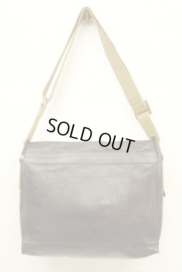 画像5: MULBERRY レザー メッセンジャーバッグ ダークブラウン (USED)
