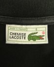 画像2: 80'S CHEMISE LACOSTE 長袖 ポロシャツ ブラック フランス製 (VINTAGE)