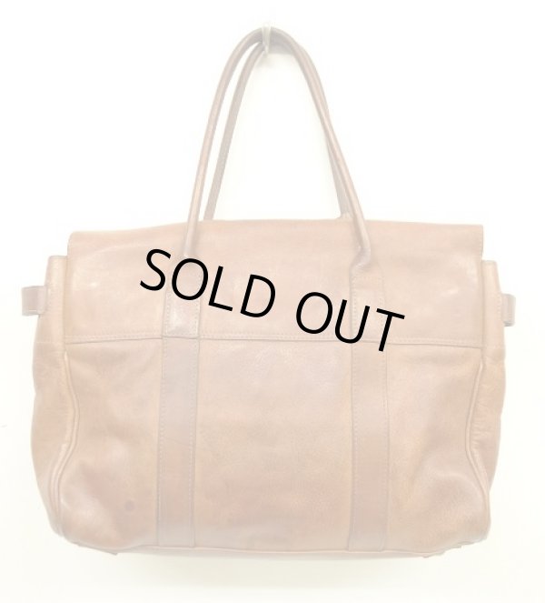 画像8: MULBERRY "BAYSWATER" レザーバッグ ブラウン イングランド製 (USED)