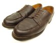 画像1: J.M.WESTON 641 "GOLF" レザー Uチップシューズ ブラウン フランス製 (USED)