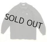 画像: 80'S CHEMISE LACOSTE 長袖 ポロシャツ ブラック フランス製 (VINTAGE)