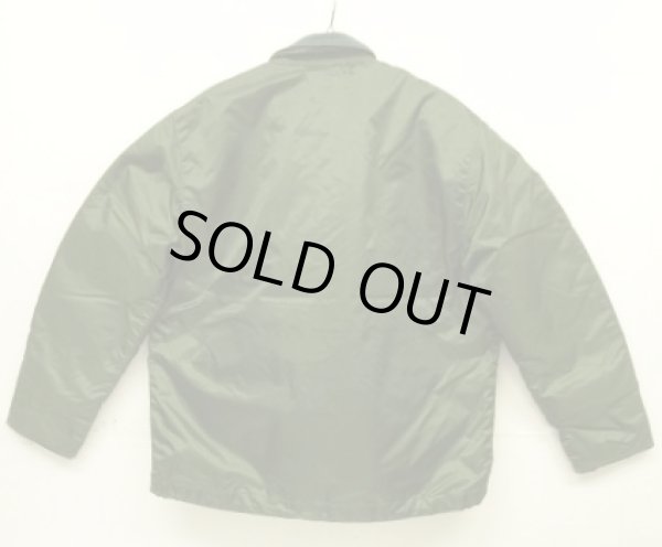 画像6: 70'S アメリカ軍 US NAVY チンスト付き 裏地キルティング デッキジャケット SERVALジップ (DEADSTOCK)