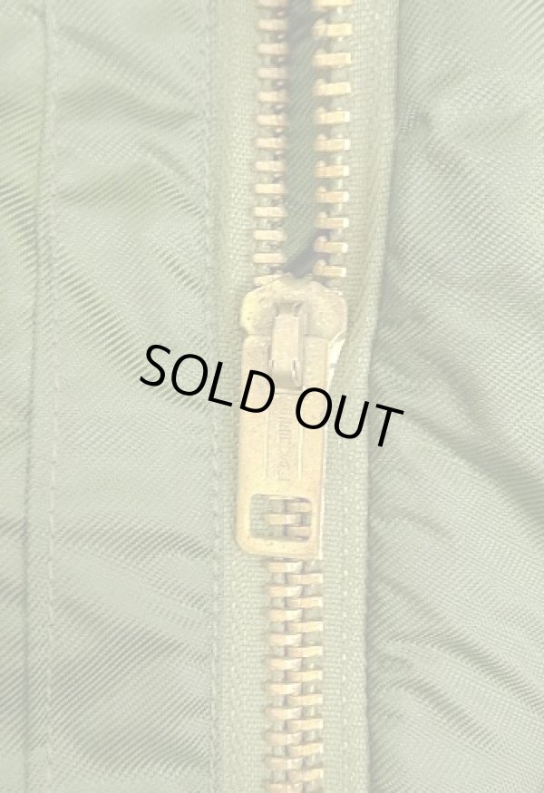 画像4: 70'S アメリカ軍 US NAVY チンスト付き 裏地キルティング デッキジャケット SERVALジップ (DEADSTOCK)