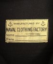画像2: 40'S アメリカ軍 US NAVY 片側フラップ付きポケット イカリボタン ウール CPOシャツ ダークネイビー (VINTAGE)