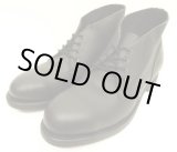 画像: 90'S アメリカ軍 US NAVY "CRADDOCK TERRY製" スチールトゥ レザー チャッカブーツ ブラック (DEADSTOCK)