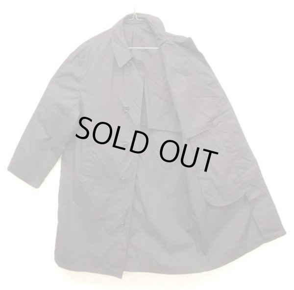 画像4: 70'S アメリカ軍 US NAVY チンスト付き エポレット無し ステンシル入り バルマカーンコート ネイビー (VINTAGE)