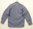 画像3: 70'S アメリカ軍 US NAVY ボックス型 シャンブレーシャツ ブルー (VINTAGE) 