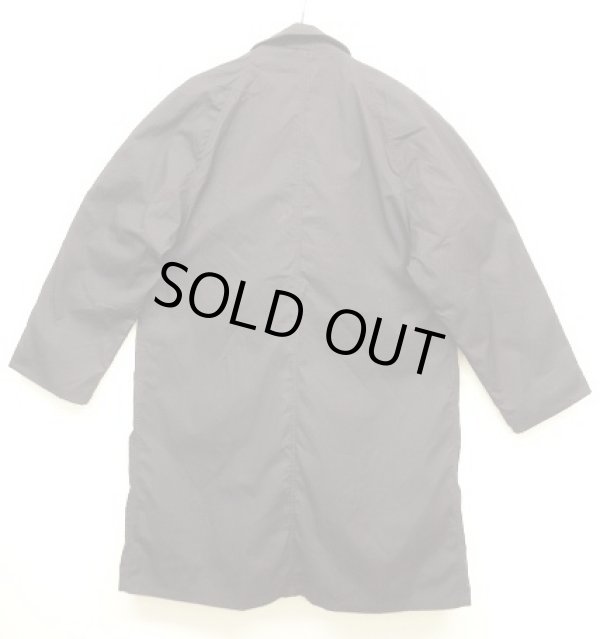 画像5: 70'S アメリカ軍 US NAVY チンスト付き エポレット無し ステンシル入り バルマカーンコート ネイビー (VINTAGE)