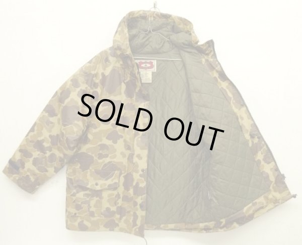 画像3: 90'S LL Bean "MAINE GUIDE" 中綿THINSULATE入り PVCパーカー ダックハンターカモ (VINTAGE)