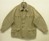 画像: 90'S GAP 旧タグ "BRITISH ARMY P60 SAMPLING" チンスト付き ミリタリージャケット ベージュ (VINTAGE)