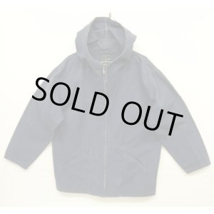 画像: 90'S J.CREW 旧タグ キャンバス ジップパーカー ネイビー (VINTAGE)