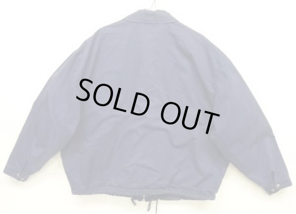 画像4: 90'S J.CREW 旧タグ 裏地スウェット ドリズラージャケット ネイビー (VINTAGE)