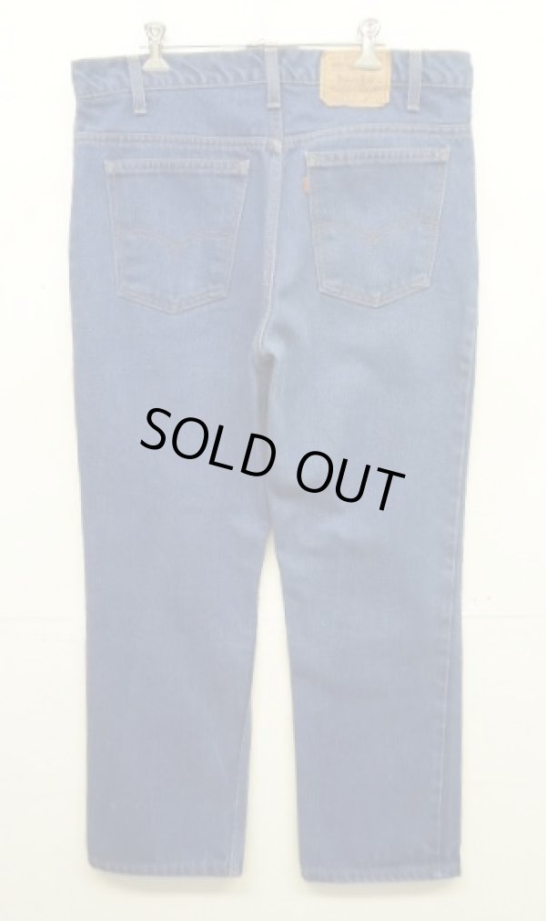 画像3: 80'S LEVIS 508 デニム インディゴ USA製 W36L30 (VINTAGE)