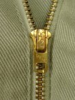 画像3: 60'S LEVIS "STA-PREST" BIG E 518 カツラギ スタプレストパンツ ライトカーキ 42TALONジップ USA製 (VINTAGE)