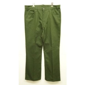 画像: 80'S LEVIS "STA-PREST" 517 カツラギ スタプレストパンツ オリーブ 42TALONジップ USA製 (VINTAGE)