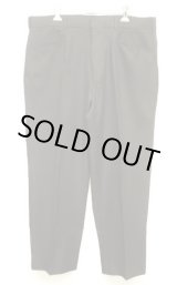 画像: 90'S LEVIS "ACTION SLACKS" スラックス ブラック W36L30 TALONジップ (VINTAGE)