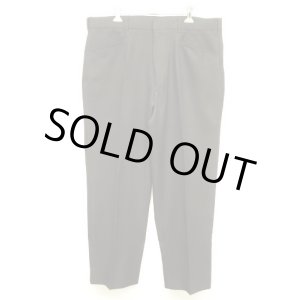画像: 90'S LEVIS "ACTION SLACKS" スラックス ブラック W36L30 TALONジップ (VINTAGE)