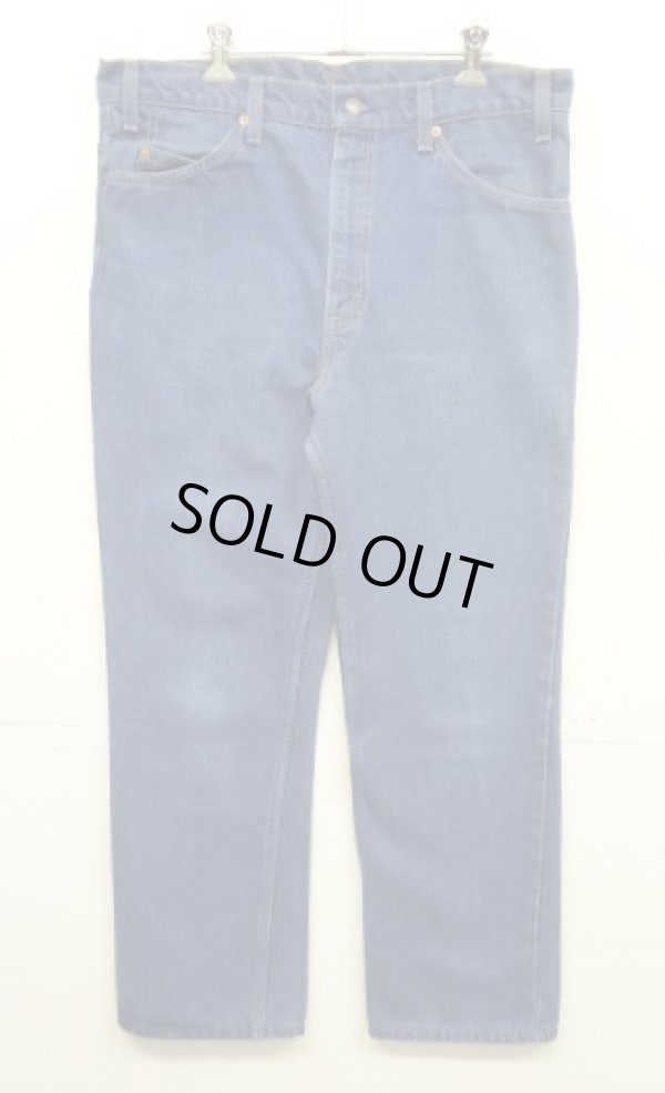 画像1: 80'S LEVIS 508 デニム インディゴ USA製 W36L30 (VINTAGE)