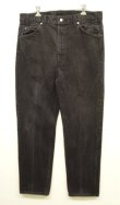 画像1: 90'S LEVIS 505 デニム ブラック USA製 W36L30 (VINTAGE)