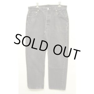 画像: 00'S LEVIS 501 デニム ブラック USA製 W36L30 (VINTAGE)