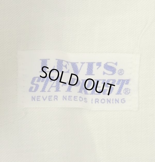 画像2: 60'S LEVIS "STA-PREST" BIG E 518 カツラギ スタプレストパンツ ライトカーキ 42TALONジップ USA製 (VINTAGE)