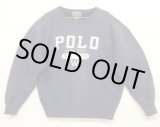 画像: 90'S RALPH LAUREN "POLO COUNTRY" クルーネック スウェットシャツ ナス紺 (VINTAGE)