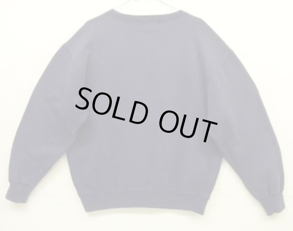 画像4: 90'S RALPH LAUREN "POLO COUNTRY" クルーネック スウェットシャツ ナス紺 (VINTAGE)